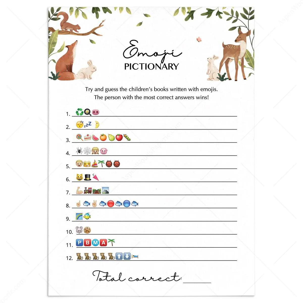 Emoji Guess The Animal Picture Quiz Answers Level 10 Guess The