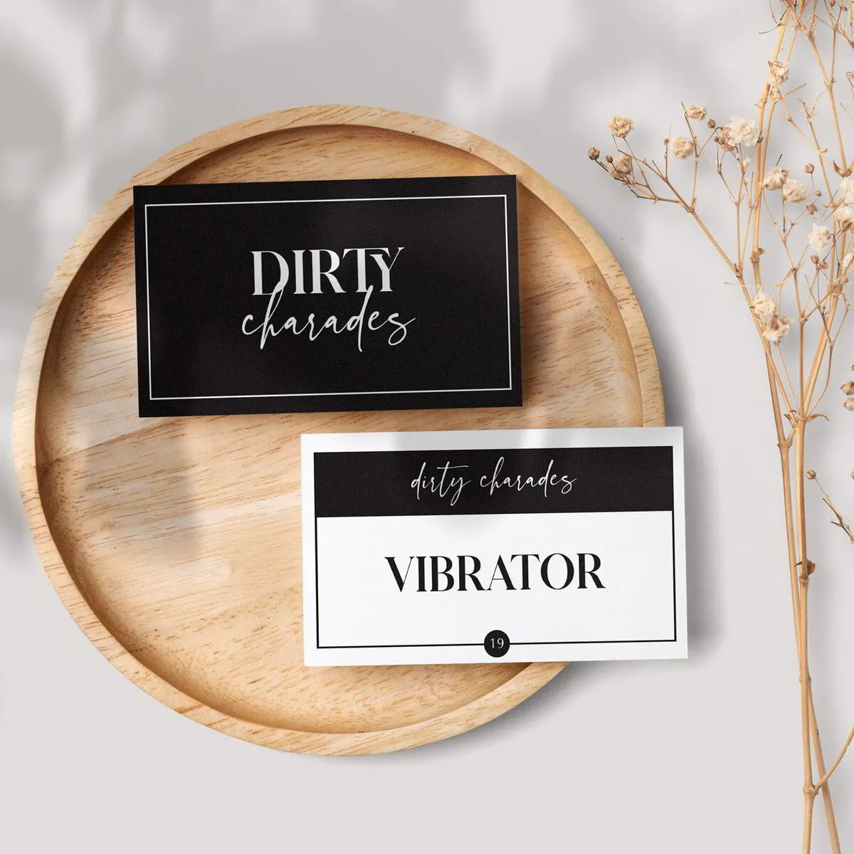 Dirty Charades Game Cards for Adults