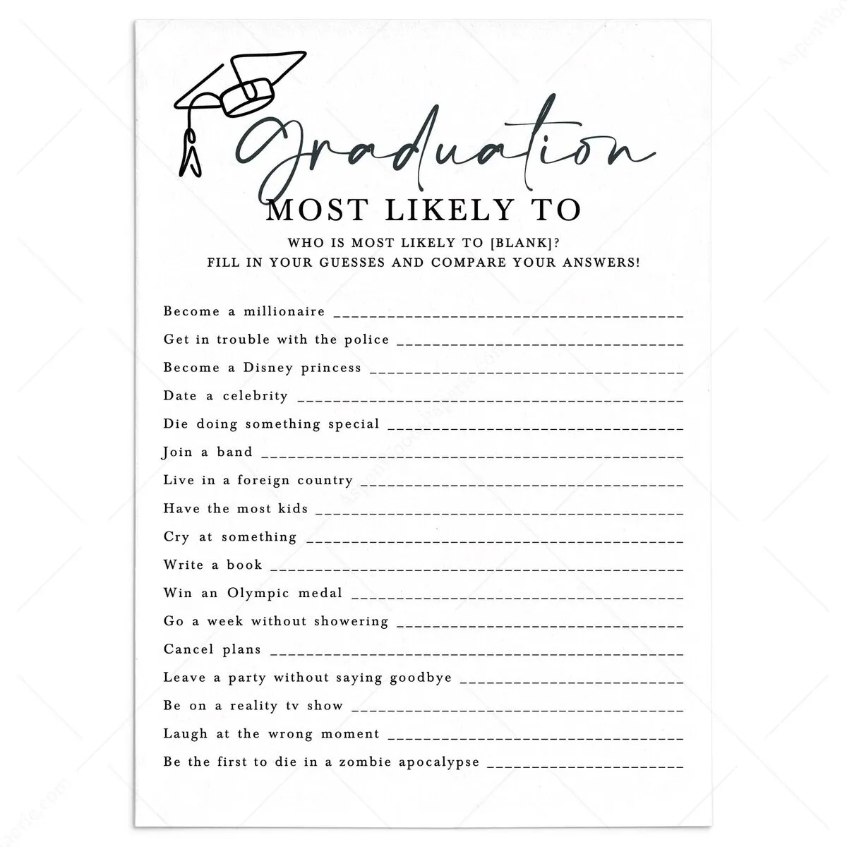 who-is-most-likely-to-graduation-party-icebreaker-game