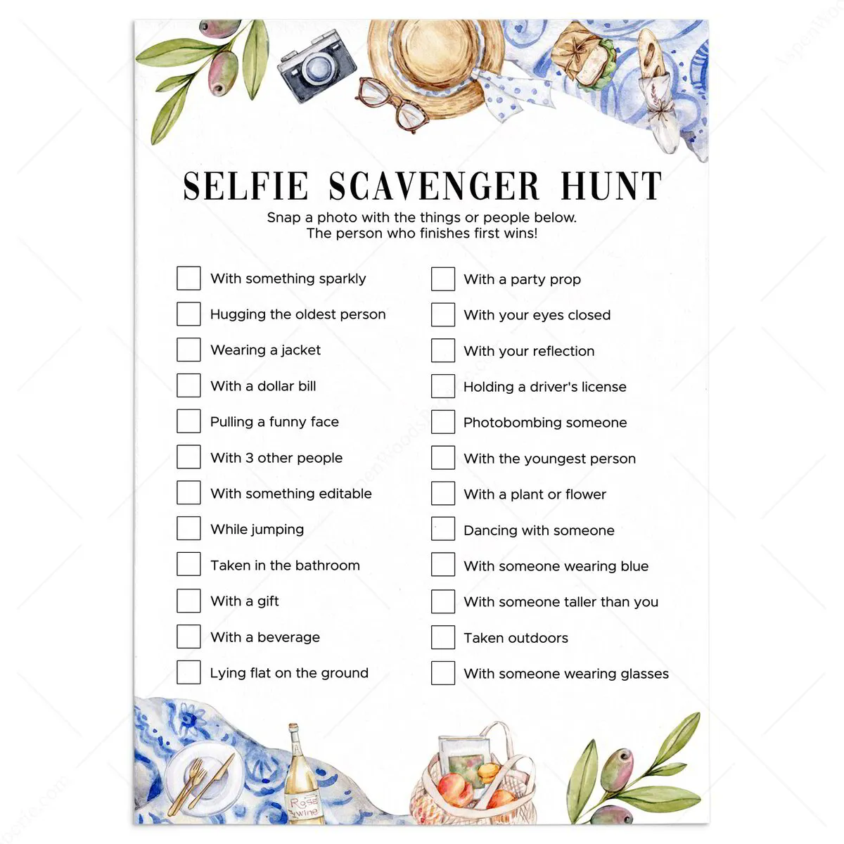 Family Gathering Selfie Scavenger Hunt Game | For All Ages family-gathering-selfie-scavenger-hunt-game-for-all-ages
