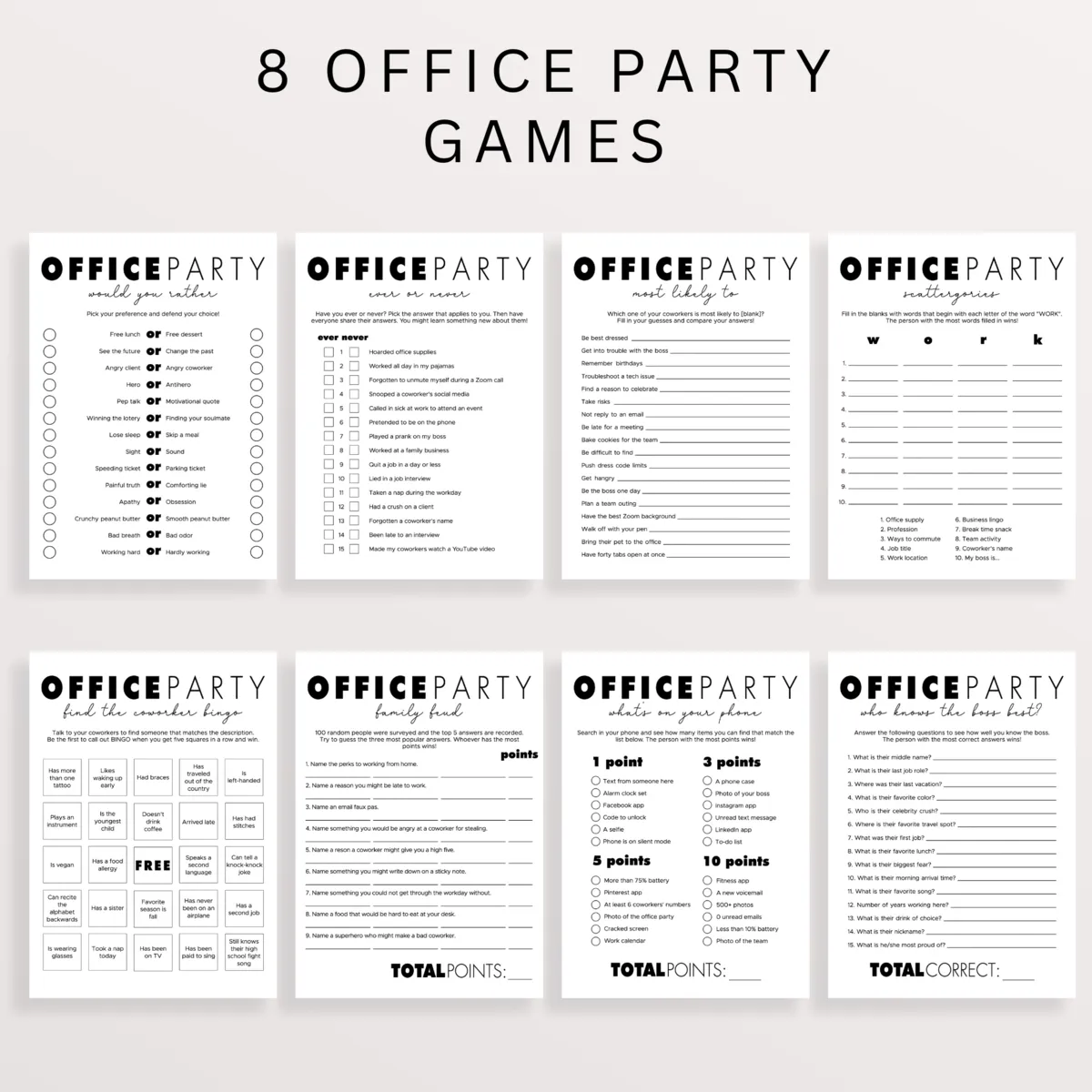 editable-games-for-office-party-ideas-minimalist-themed