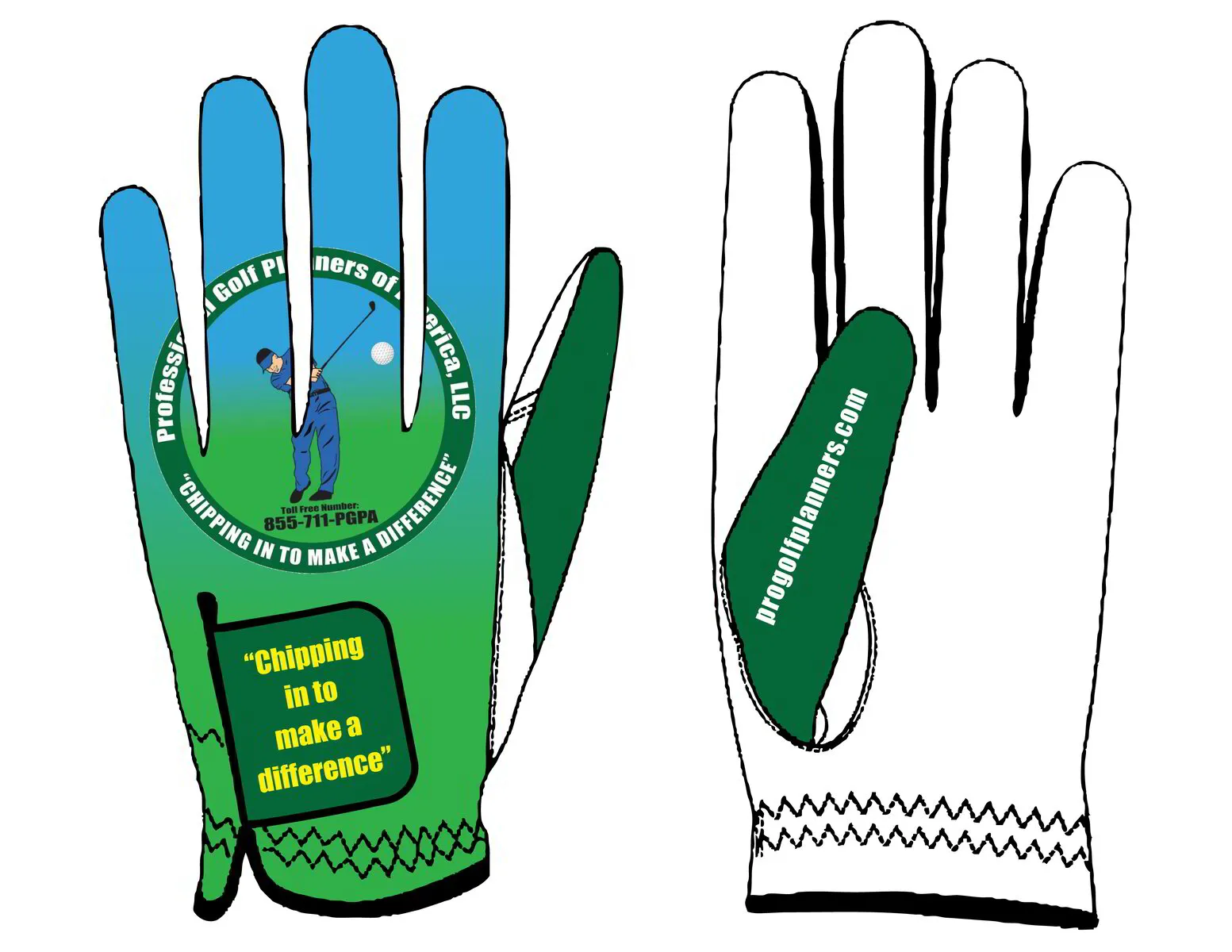 PGPA Custom Golf Glove