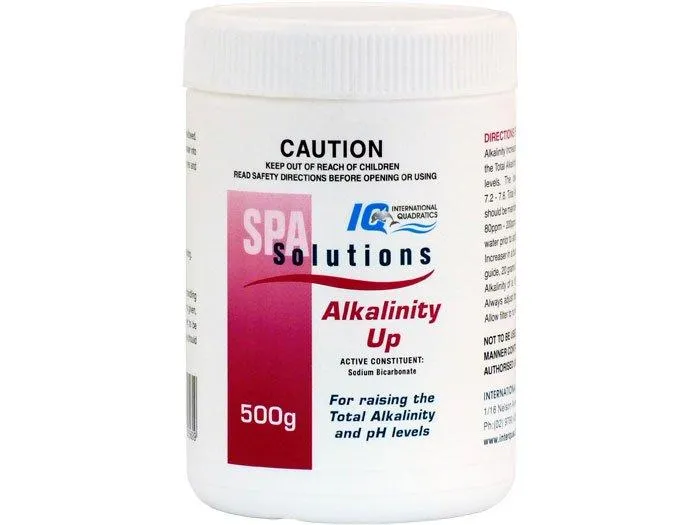 Spa Solutions Alkalinity Up Buffer/Sodium Bicarbonate (500g)