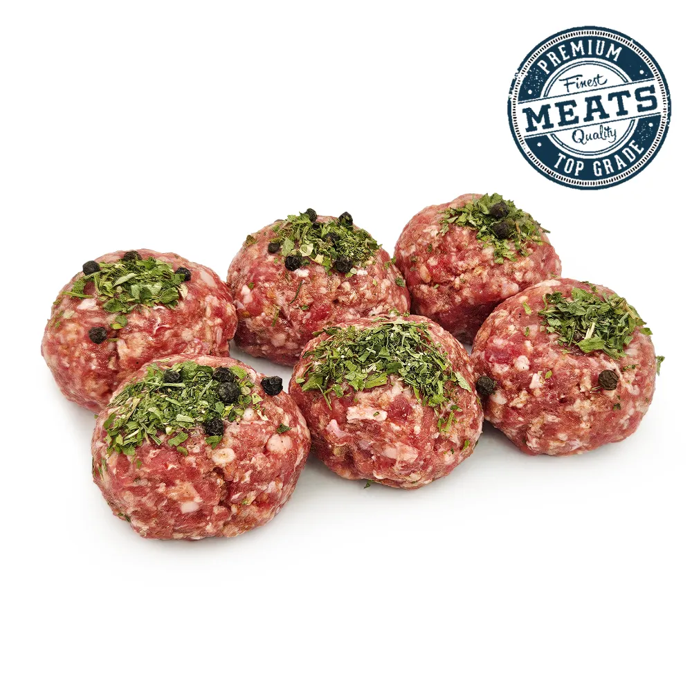 Beef Meat Balls - 6 x 50g
