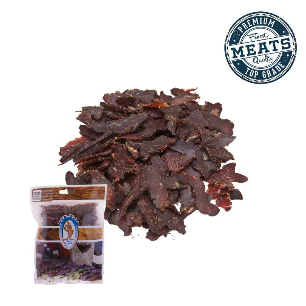 100 grams of biltong