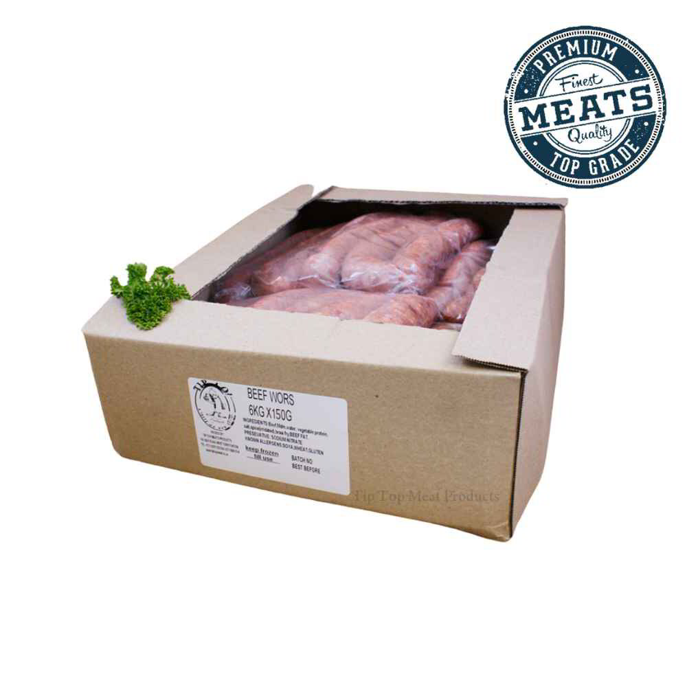 Beef Wors Tip Top Meats Online Store