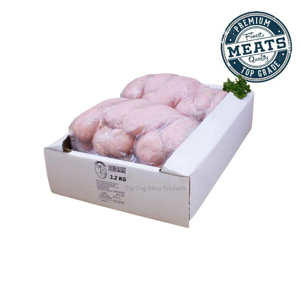 Superior Chicken Sausage: 40p x 80g - 3.2kg Box