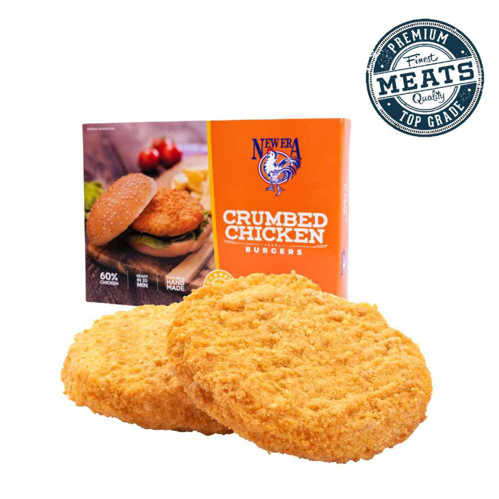 New Era Crumbed Chicken Burgers Tip Top Meat Online Store