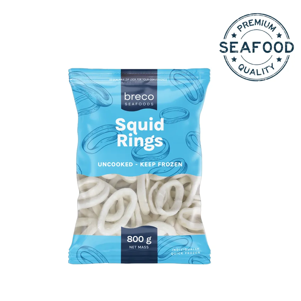 Breco Seafoods Squid Rings - 800g net weight