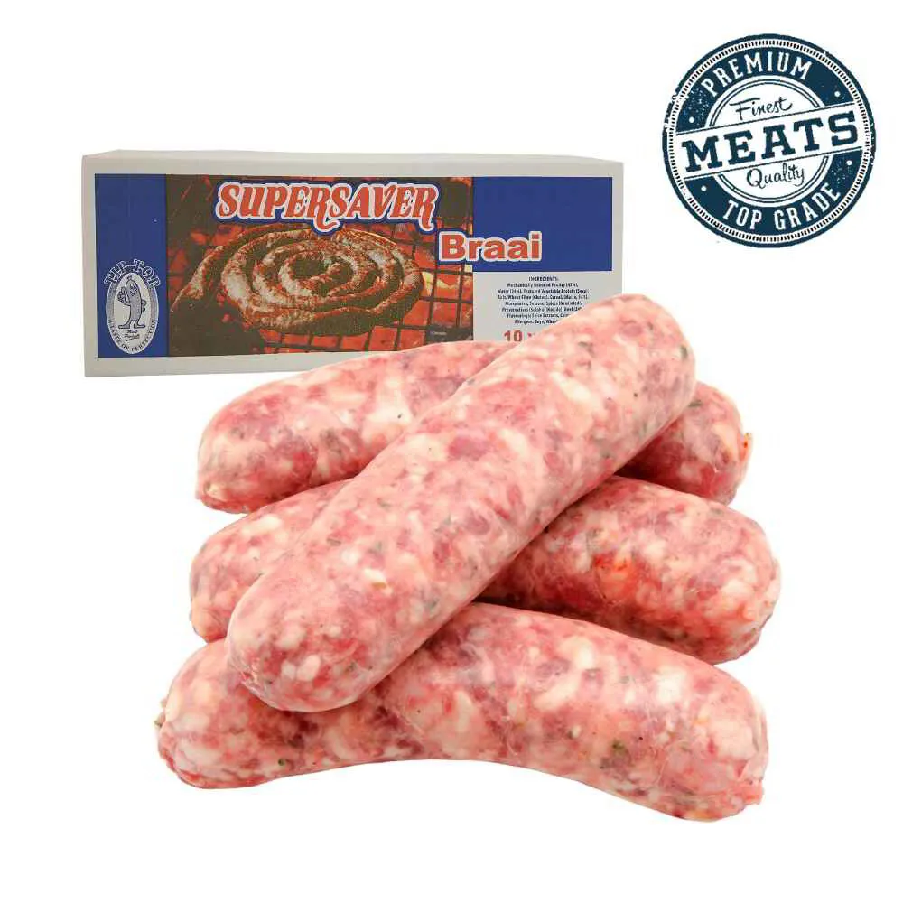SuperSaver Beef Grillers - 10 x 400g
