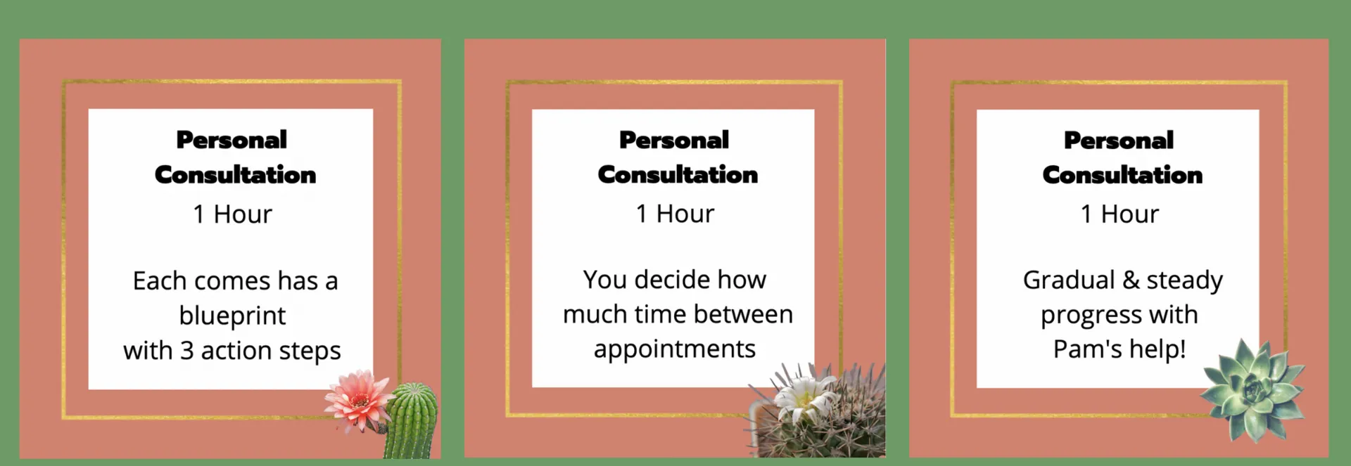 3 Personal Consultations