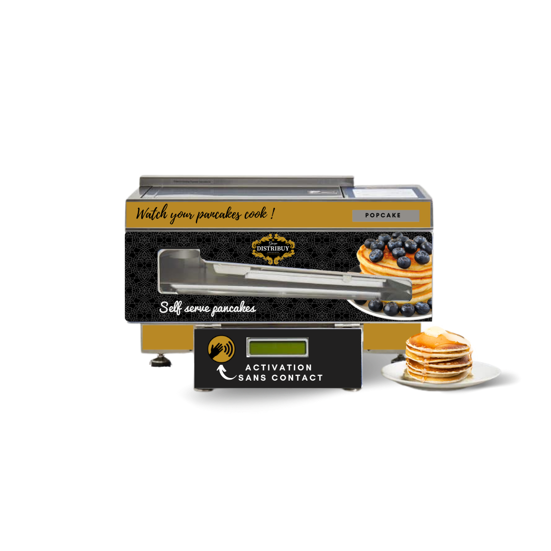 Junlinto Distributore di Pasta per Pancake in crespella Bianco 28x9.5cm 