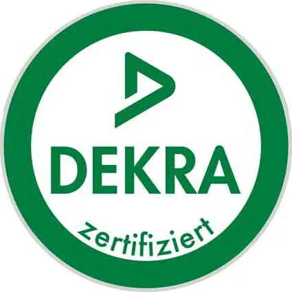DEKRA zertifiziert Siegel - Garantie für professionelle Immobilienbewertung durch Immobilienhaus Wagner.